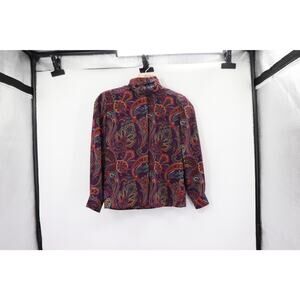 Vintage La Chine Classic By Galinda Wang Paisley Blouse